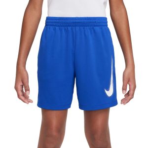 Nike Dri-FIT Multi+ Big Kids Graphic Training Shorts DX5361-480