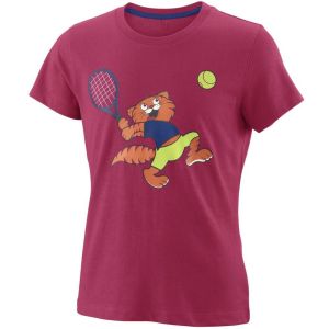 Wilson Tabby Tech Girl's Tennis T-Shirt WRA793801