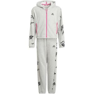 adidas Hooded Girls' Tracksuit H26619