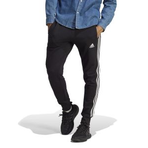 adidas Essentials French Terry Tapered Cuff 3-Stripes Men's Joggers HA4337