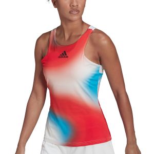 adidas Melbourne Women's Tennis Printed Y-Tank HA7614