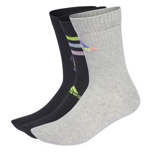 adidas Love Unites Cushioned Crew Socks x 3