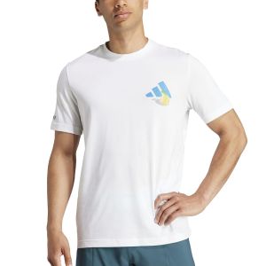 Adidas Aeroready Daily Served Graphic Men's Tennis T-Shirt