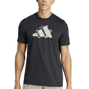 Adidas Aeroready Logo Slam Graphic Men's Tennis Tee IS2419