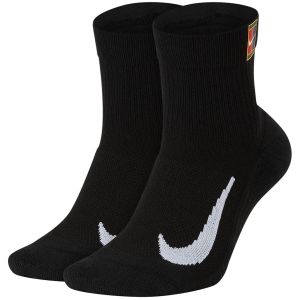 NikeCourt Multiplier Max Tennis Ankle Socks (2 Pairs) CU1309-010