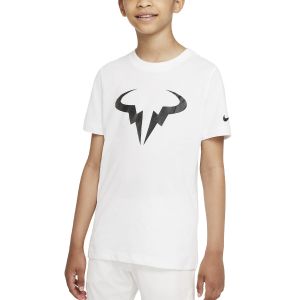 NikeCourt Dri-FIT Rafa Big Kids' Tennis T-Shirt DJ2591-101