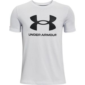Under Armour Sportstyle Logo Boy's Short Sleeve Shirt 1363282-014