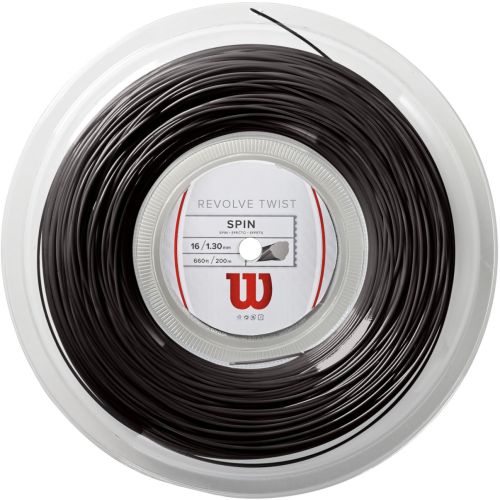 Wilson Revolve Tennis String Black 17-Gauge Free Shipping 