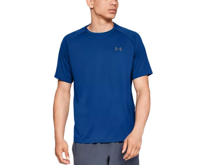 New! Men's UA Tech™ Short Sleeve 1326413 400 Blue XX Large 