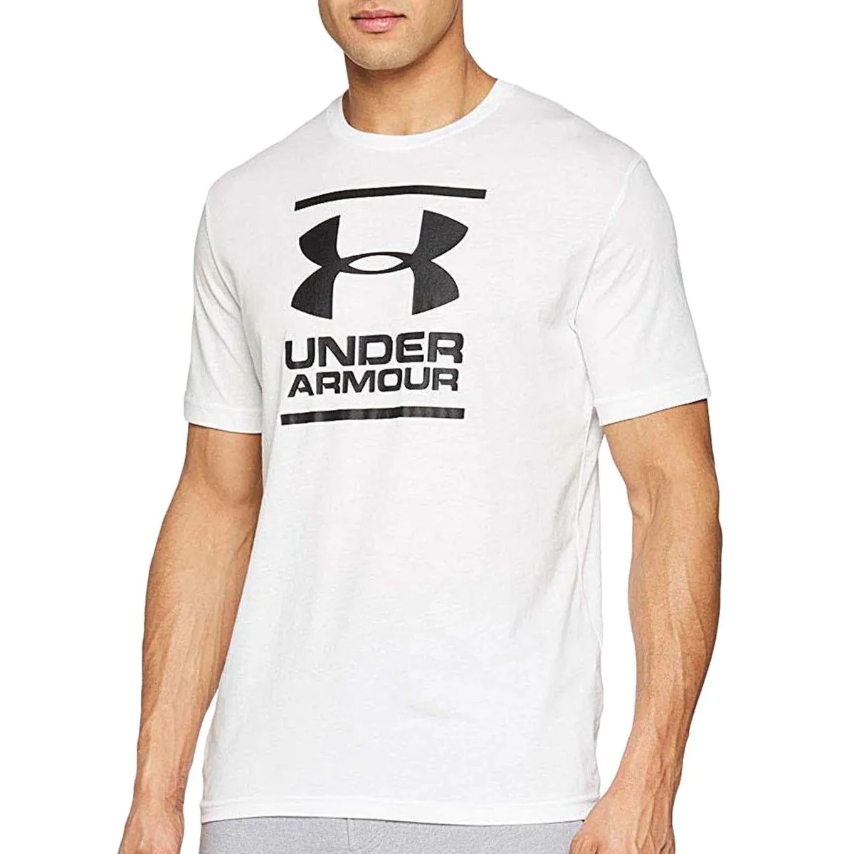 Camiseta Under Armour Gl Foundation Ss Para Hombre-Blanco