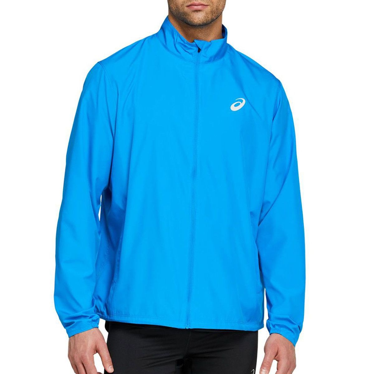 Silver sales jacket asics
