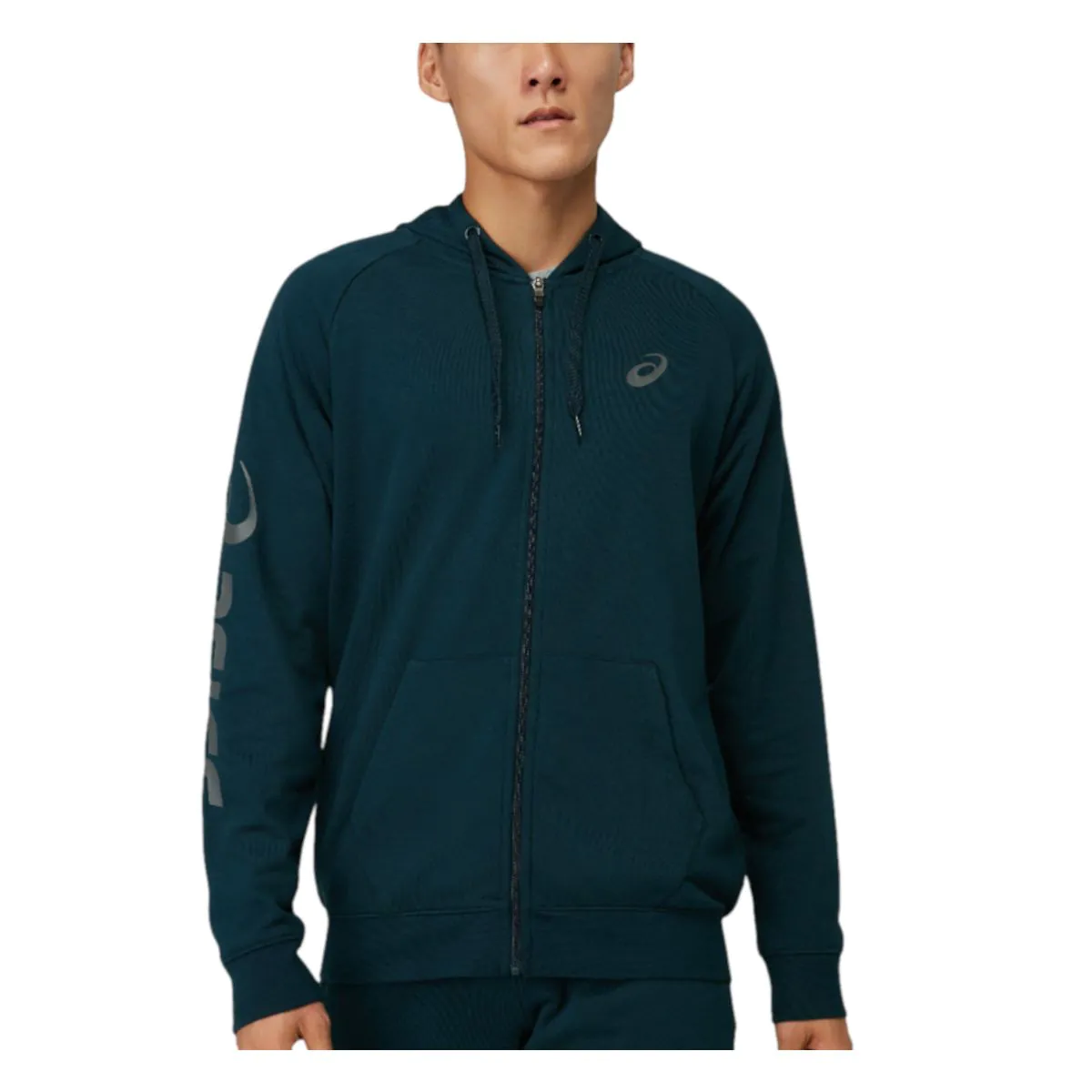 Asics Big Logo Zippered FZ Men s Jacket 2031A983 404