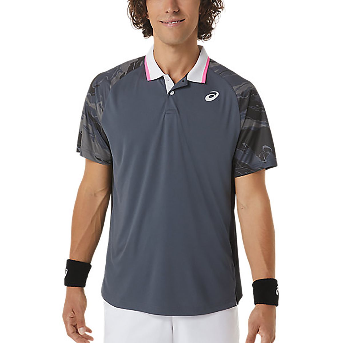 syndroom Een goede vriend Mew Mew Asics Court Graphic Men's Tennis Polo 2041A252-020