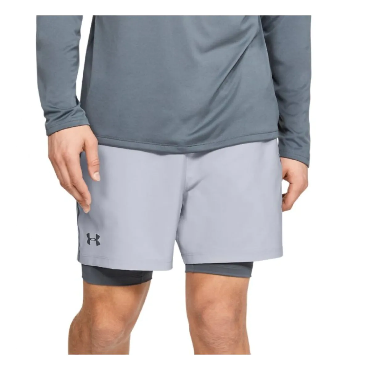 Under Armour Fitness Short Qualifier Novelty oliv 