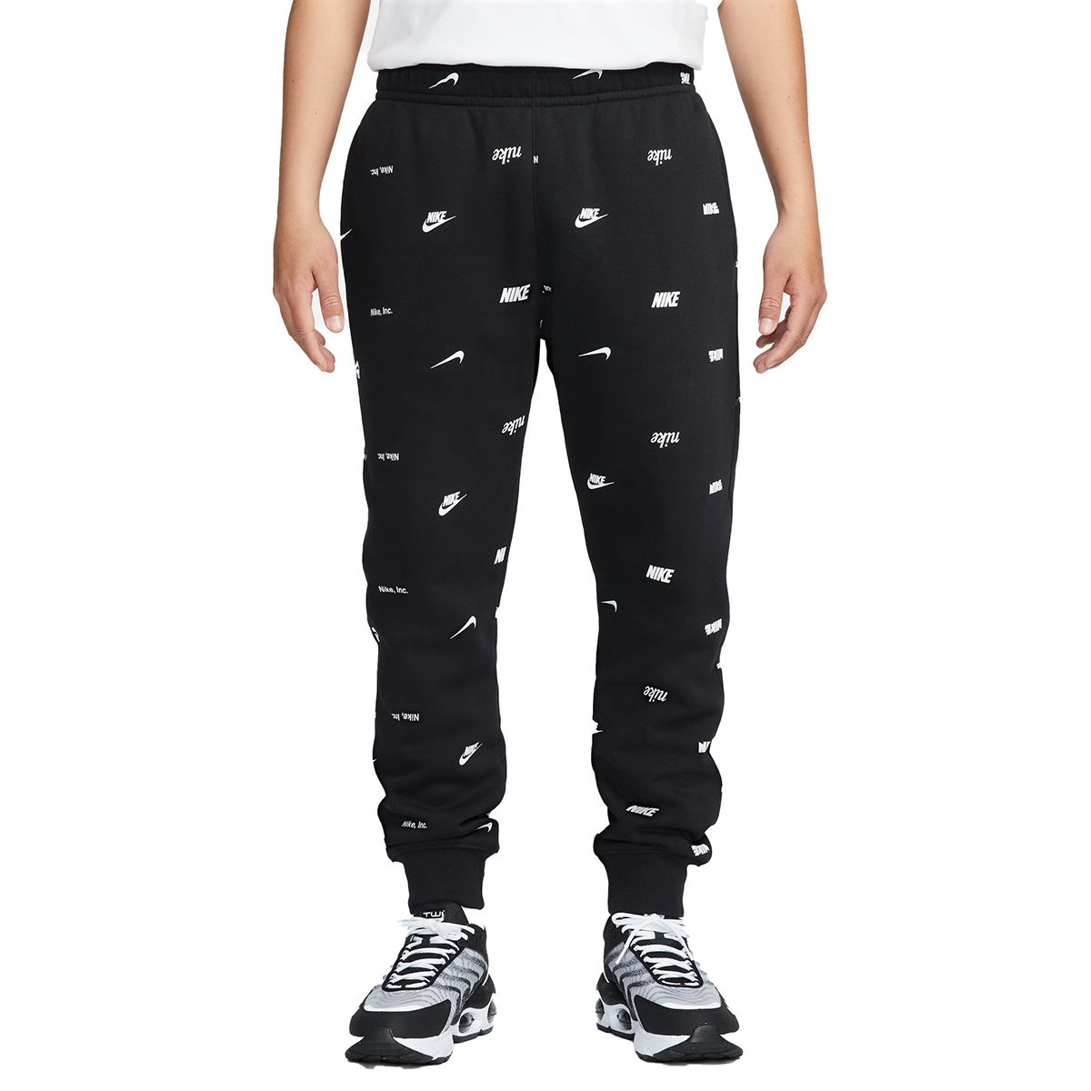 All over swoosh joggers cheap