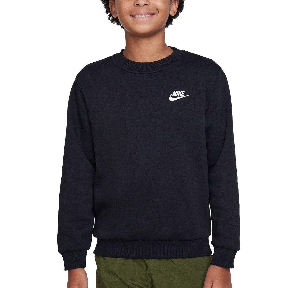 Sweatshirt FD3006-010 Club Nike Fleece Kids Big Sportswear