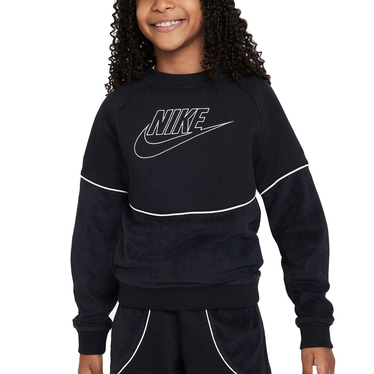 Nike Sportswear Big Kids Sweatshirt FD3161-010 | Sweatshirts