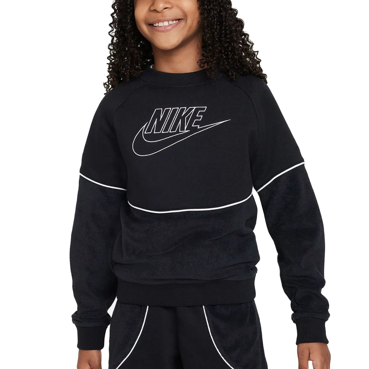 Sweatshirt Sportswear FD3161-010 Big Nike Kids