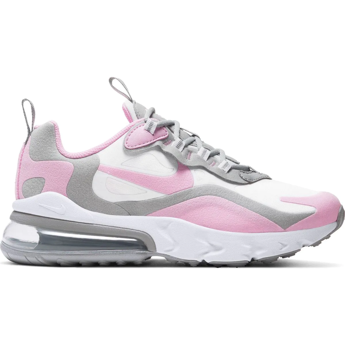 Nike Girls Air Max 270 RT Shoes Black/White/Hyper Pink Size 02.0