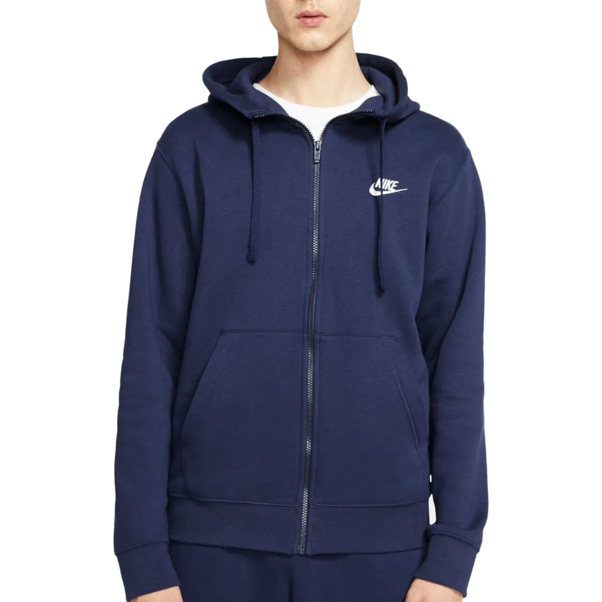 Navy blue nike sales zip up hoodie womens