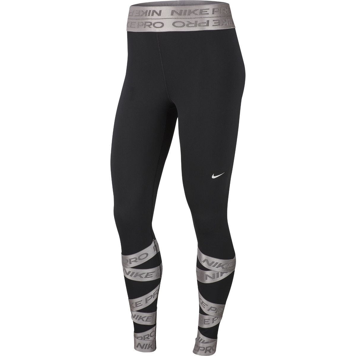 Nike pro on sale metallic leggings