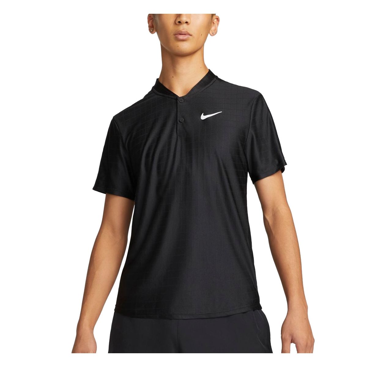 Nike Men's Dri-Fit Victory Blade Golf Polo, XL, Black