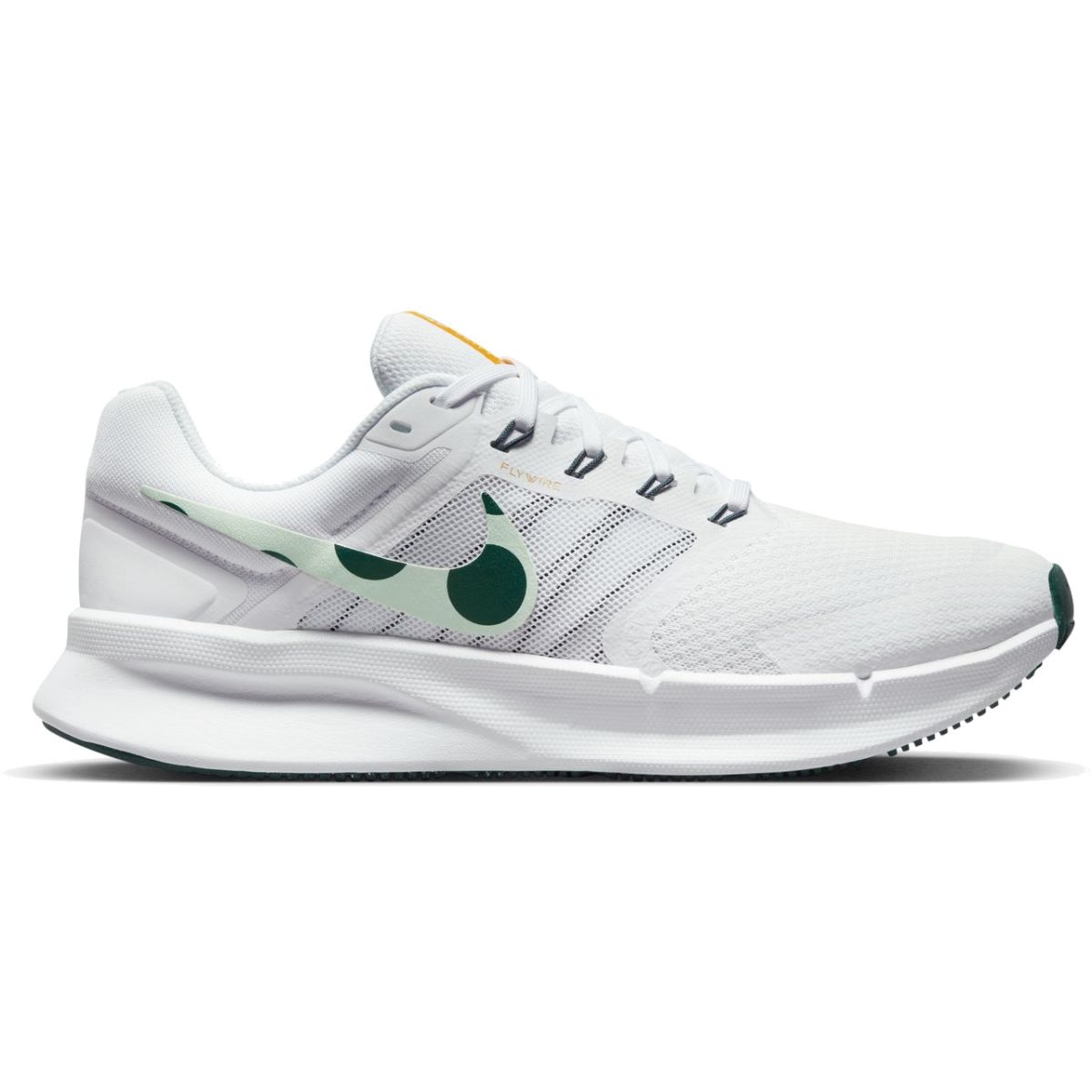 White nike run shop swift