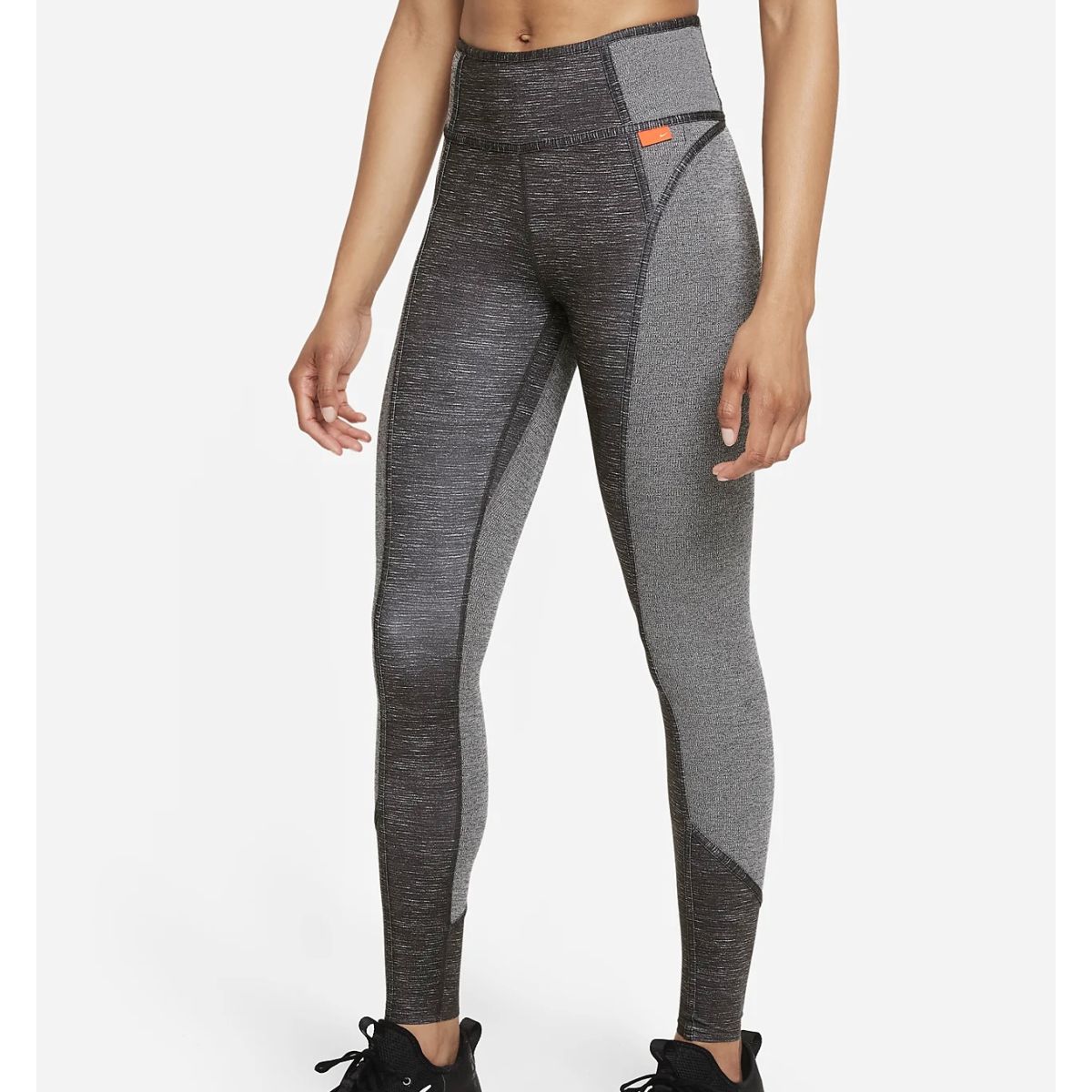 Nike Dri-FIT One Luxe Women's Mid-Rise Heathered Leggings