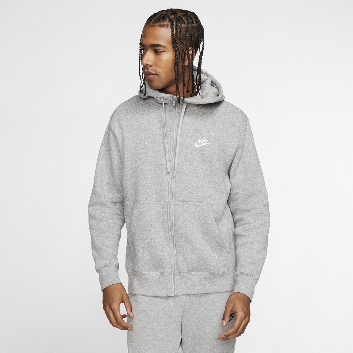 Nike Sportswear Club Fleece Men's Full-Zip Hoodie.