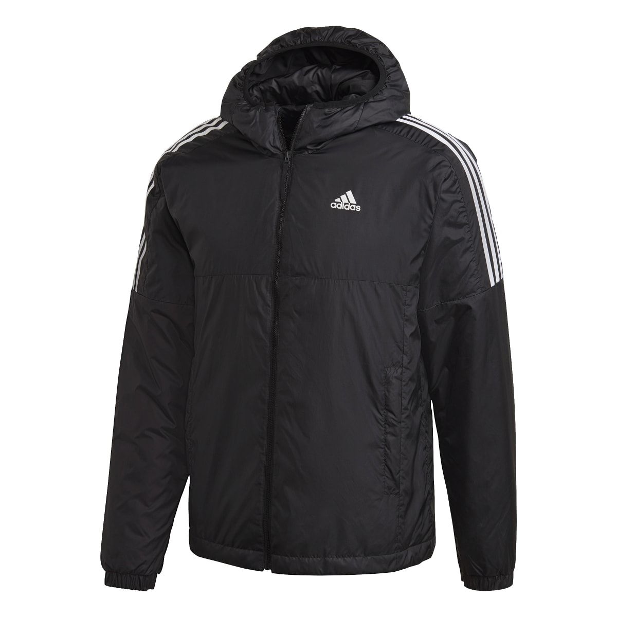 Synthetic hooded jacket adidas clearance