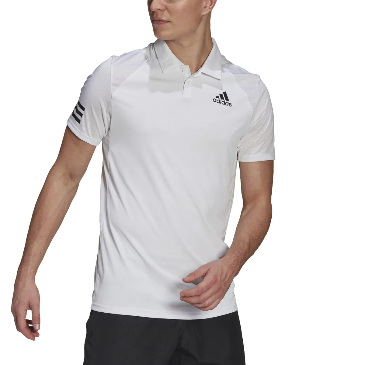 Adidas polo on sale 3 stripes