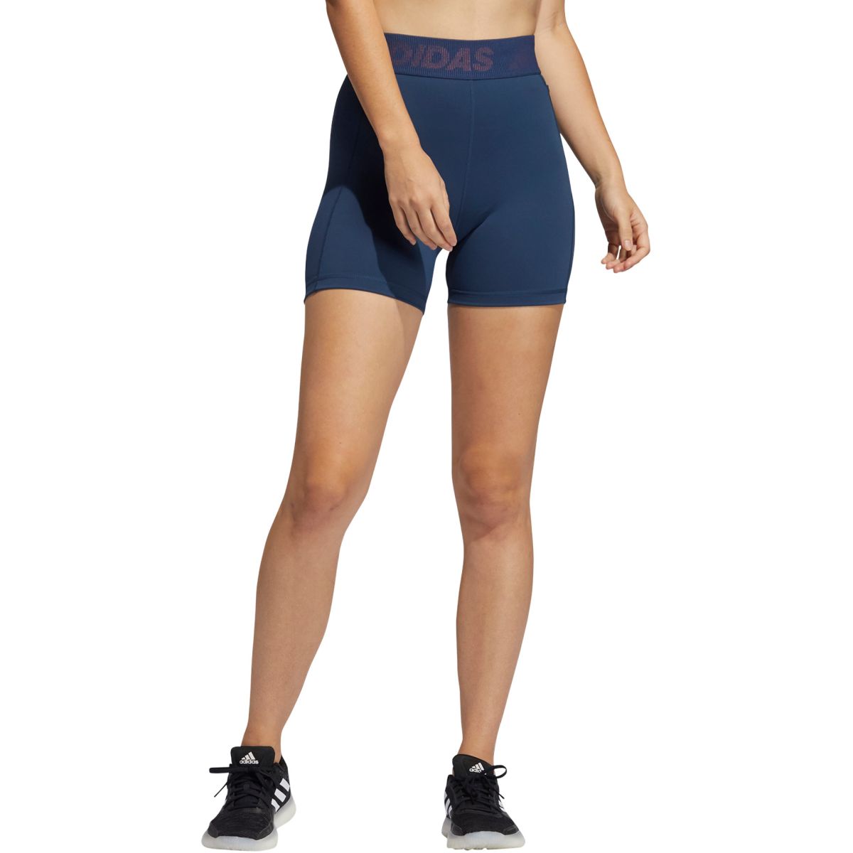 adidas Techfit Branded Elastic Women s Short Tight GM3033