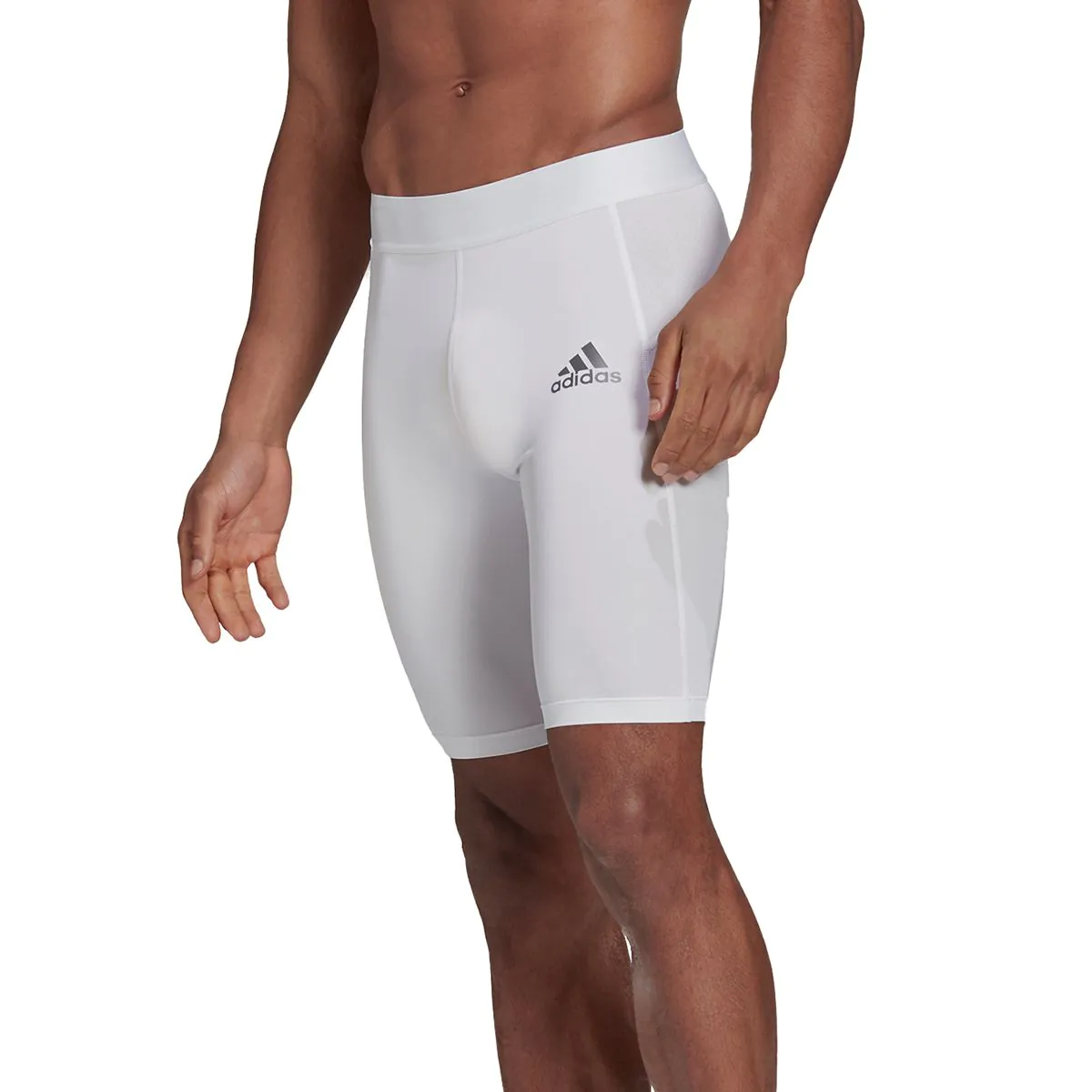 Adidas sliding discount shorts with cup