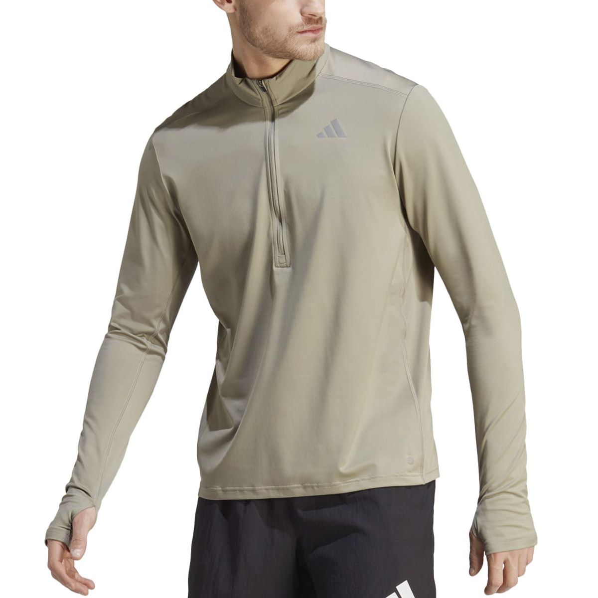 adidas Own The Run 1 2 Zip Long Sleeve Men s Top H44544