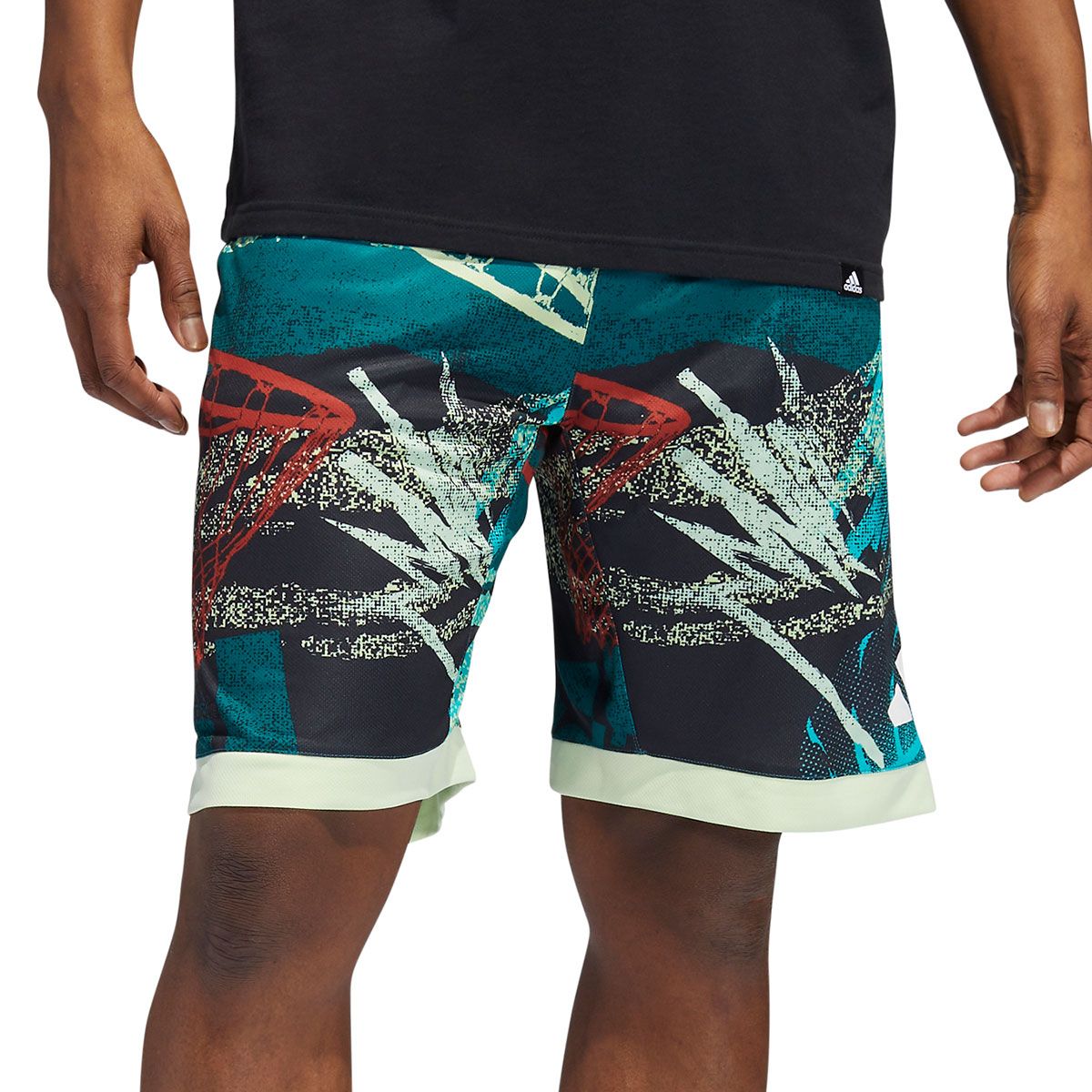 adidas 3 Stripes Moment Basketball Men s Shorts H61119