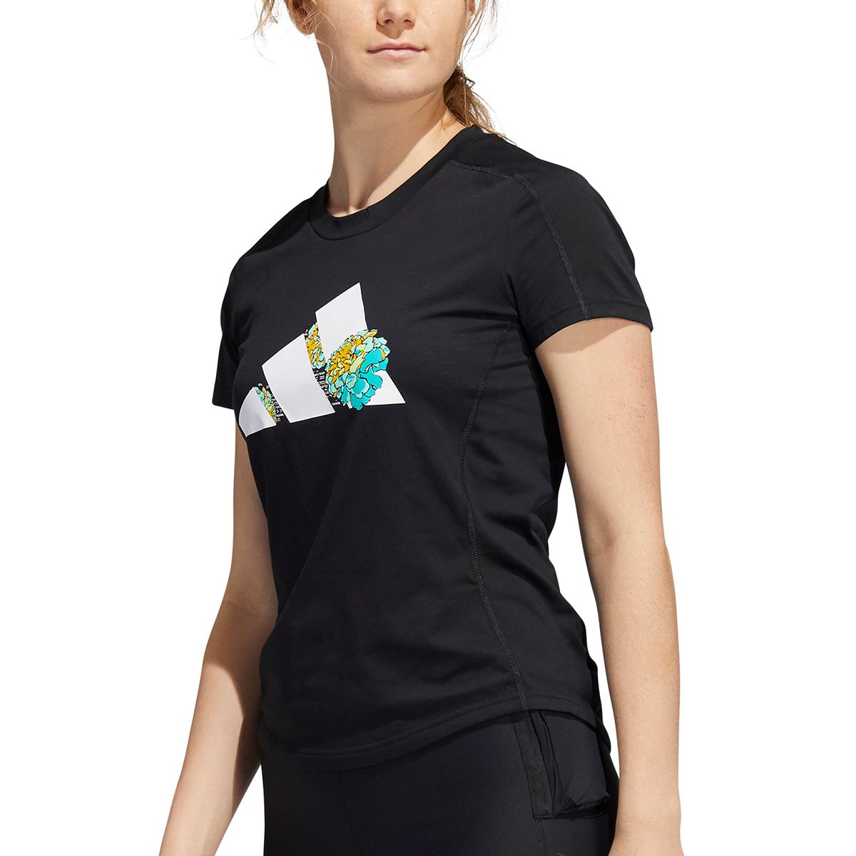 Adidas t online shirt flower