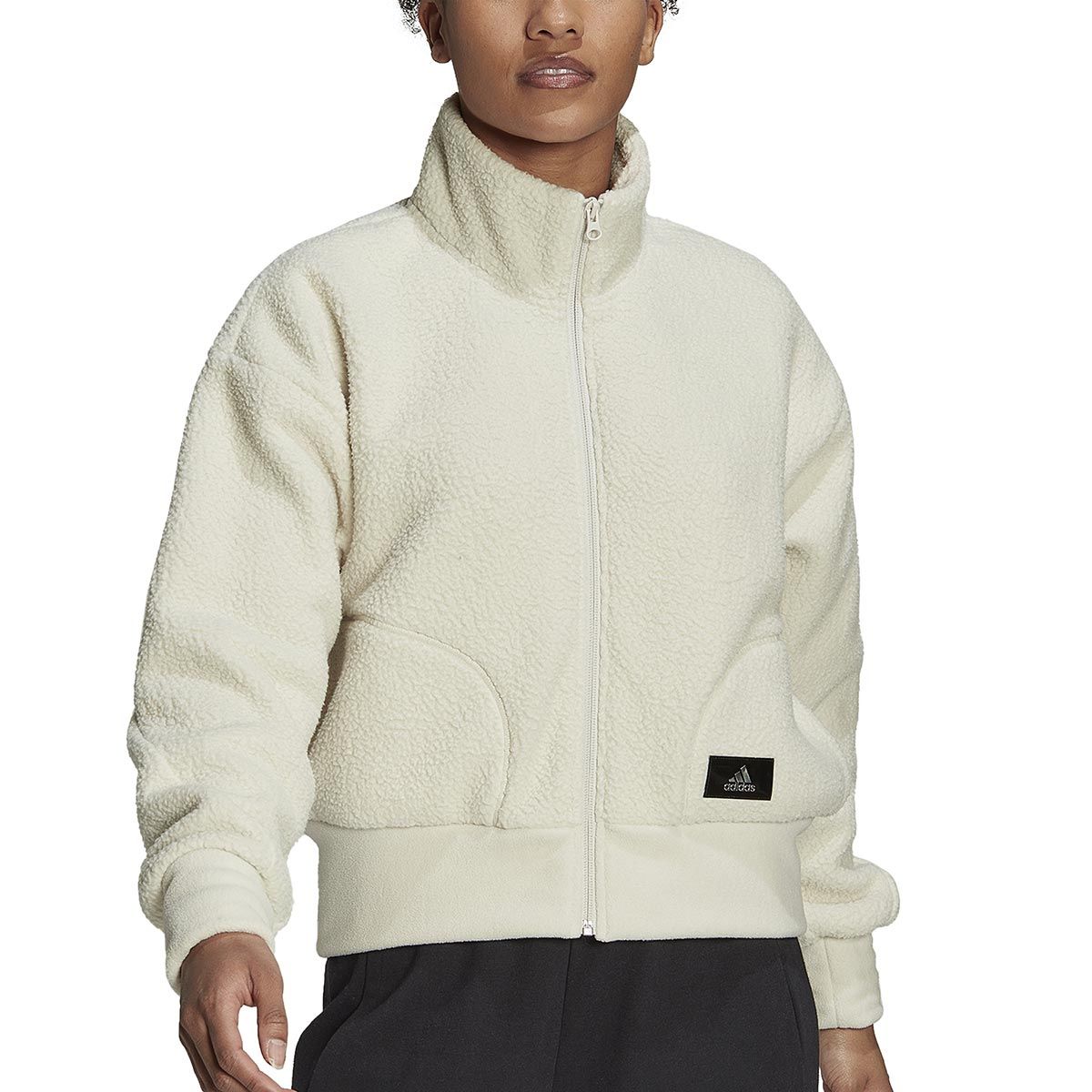 adidas Holidayz Sherpa Woven s Women s Jacket HC8820