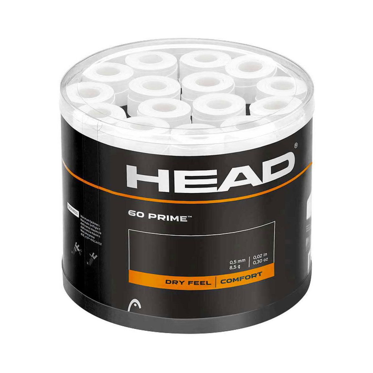 Head Prime Tennis Overgrips x 1 285505-WH-A