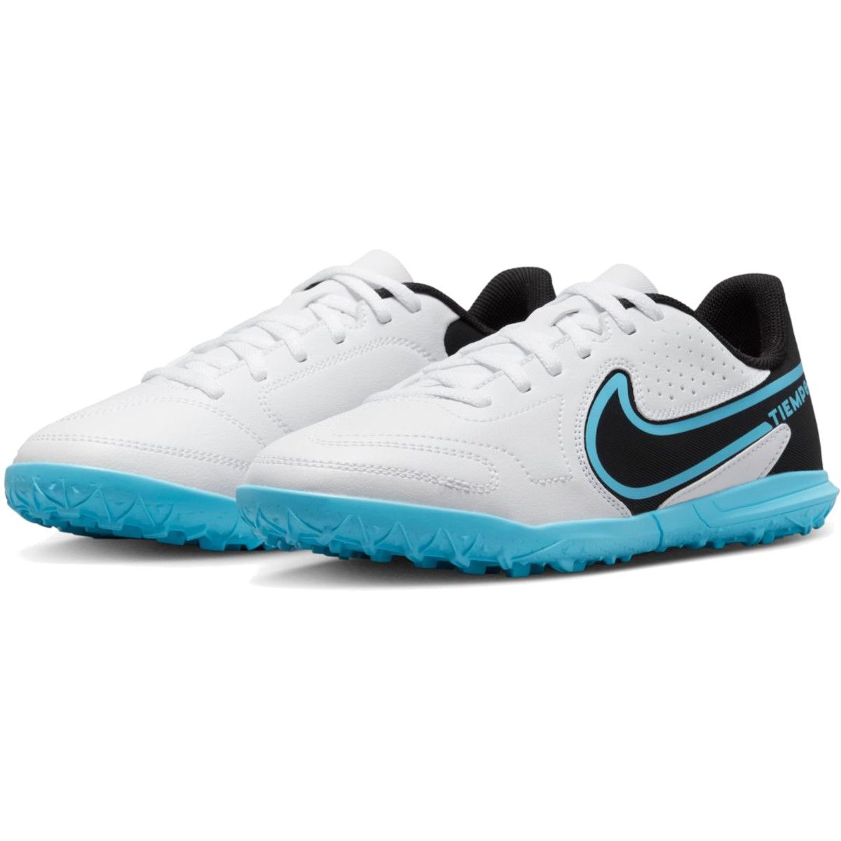 Nike Jr. Tiempo Legend 9 Club TF Kids\' Turf Soccer Shoes DA1