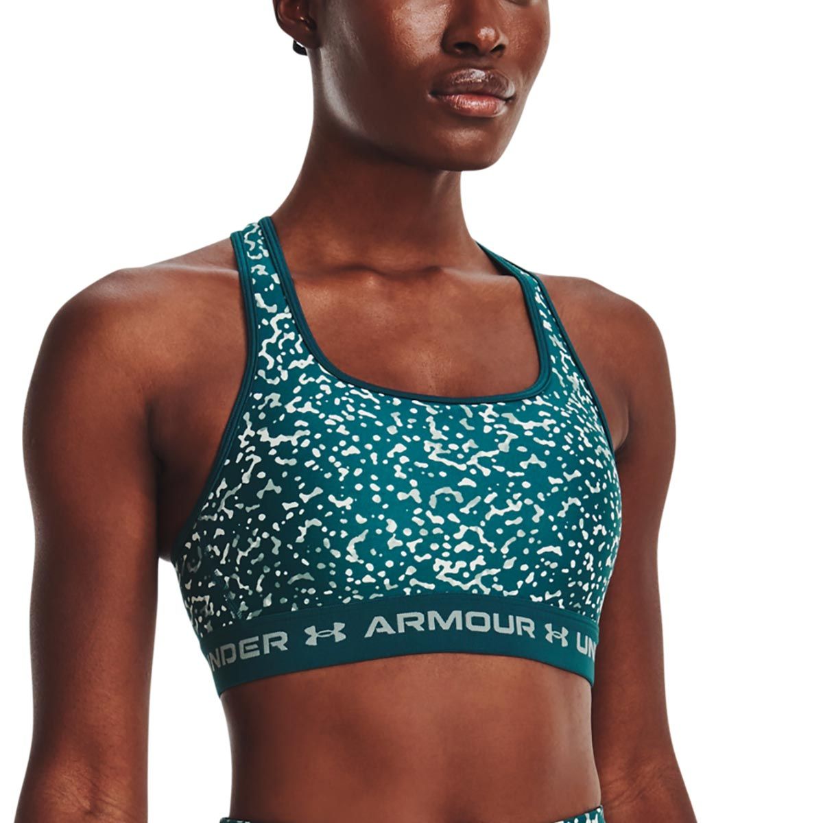 Under Armour Mid Crossback Printed Women's Sports Bra 136104